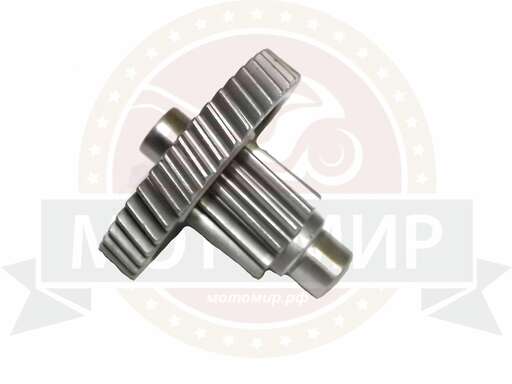 Изображение для Шестерня редуктора GY6-125/150 ведущая (блок шестерня) D-69мм, h-60,5мм, d-15 косой зуб 42з (13з)