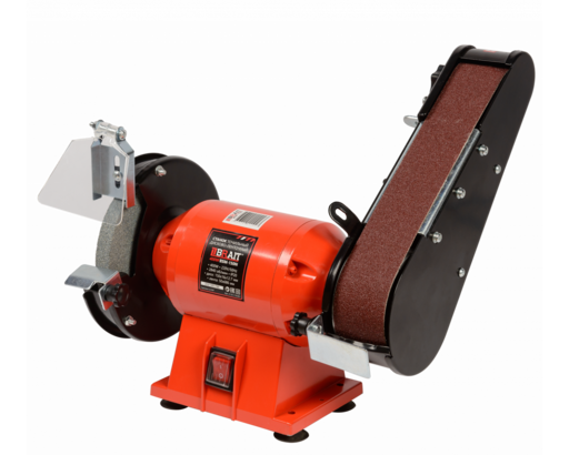 Изображение для Станок точильный дисково-ленточный Brait  BSM-150N (400Вт, диск 150х16х12,7, лента 50х686, 2840об/мин) 