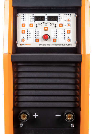 Изображение для Сварочный полуавтомат SAGGIO MIG 500-NS DOUBLE PULSE (пр-во FoxWeld/КНР) (MIG/MAG, MMA, MIG Pulse, Double Pulse)