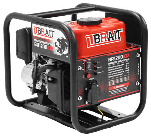 Изображение для Генератор бензиновый инверторный Brait BR1200iO2