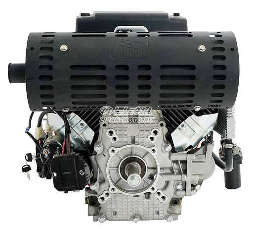 Изображение для Двигатель Lifan 2V80F-A EFI (LF2V80F-P) (31 лс, электростартер, катушка 20А, инжектор, электронная заслонка, 25 мм