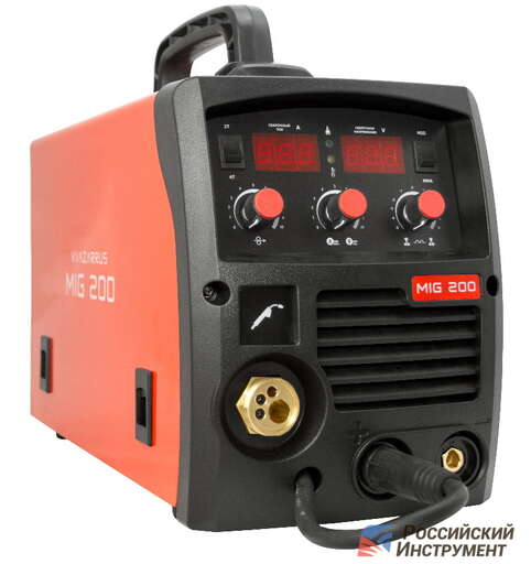 Изображение для Сварочный полуавтомат Foxweld KVAZARRUS MIG 200 (MMA/MIG-MAG)