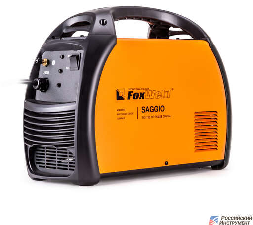 Изображение для Аппарат аргонодуговой сварки Foxweld SAGGIO TIG 180 DC PULSE DIGITAL