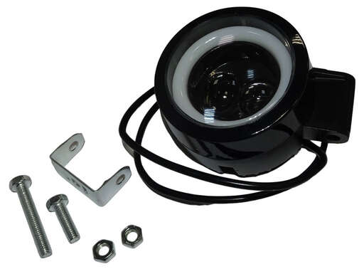 Изображение для Фара светодиодная доп. света Альфа Турист, ставятся выше пер.щитка, с ангельскими глазками