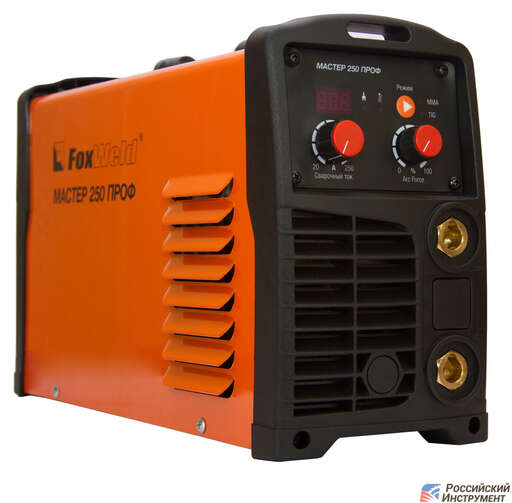 Изображение для Сварочный инверторный аппарат Foxweld МАСТЕР 250 Проф (MMA/TIG LIFT)
