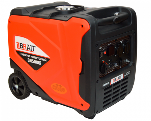 Изображение для Генератор бензиновый инверторный Brait BR5000i (3.7 кВт)