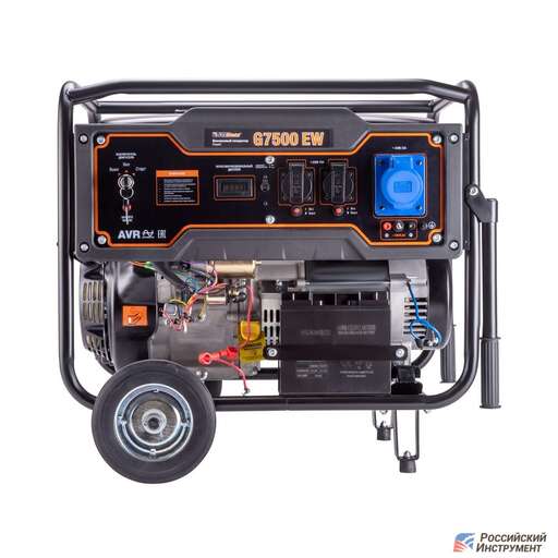 Изображение для Бензиновый генератор Foxweld EXPERT G7500 EW (6.5 кВт, электростартер)
