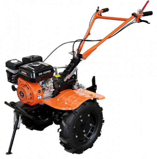 Изображение для Мотоблок бензиновый Daman DM-105PRO (7 лс, с понижающей скоростью, 3 вперед/1 назад, колеса 6х12)