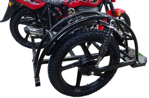 Изображение для Прицеп боковой для мопеда SIGMA (Невозможна регистрация в ГИБДД) (кронштейны под сварку)