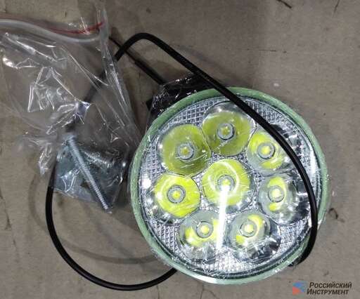 Изображение для Фара светодиодные круглая с кронштейном 8 SMD (Ø 85 мм, 12-80 В, 4 Вт)