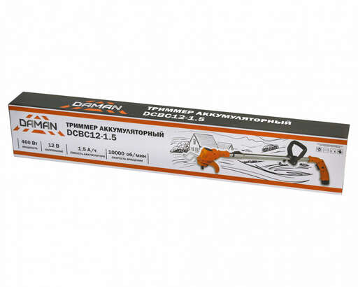 Изображение для Триммер аккумуляторный DAMAN DCBC12-1.5 (460Вт)