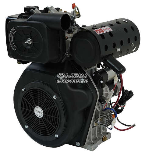 Изображение для Двигатель Lifan Diesel C1100FD D25 (электростартер, вал 25 мм)