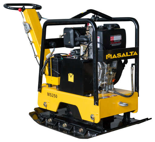 Изображение для Виброплита MASALTA MS-250-1S (дизельная, Kama KM186F, 9 лс)
