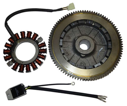 Изображение для Комплект электрооборудования двигателей 2V78F-2, 2V78F-2 PRO для установки катушки 20А (маховик, выпрямитель, катушка)