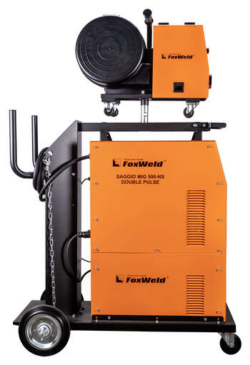 Изображение для Сварочный полуавтомат SAGGIO MIG 500-NS DOUBLE PULSE (пр-во FoxWeld/КНР) (MIG/MAG, MMA, MIG Pulse, Double Pulse)