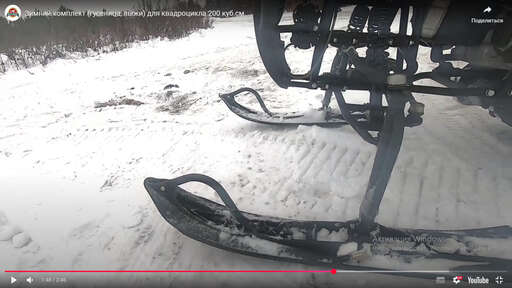 Изображение для Зимний комплект для квадроциклов JAEGER200/150 (Мотолэнд 200) (Подходит на JAEGER lj 2020)