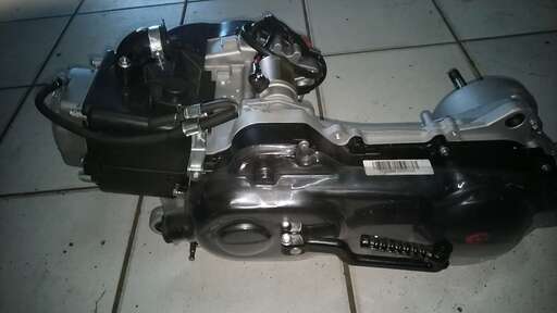 Изображение для Двигатель скутер четырехтактный GY6-80, 150QMF,  70 см3, ВАНЧАНГ (марк 49),  длинный 12", 70 см3