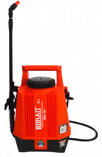 Изображение для Опрыскиватель аккумуляторный Brait BSA-5Li (объем 5л, АКБ литий-ионный 12В, 2,5Ач) 