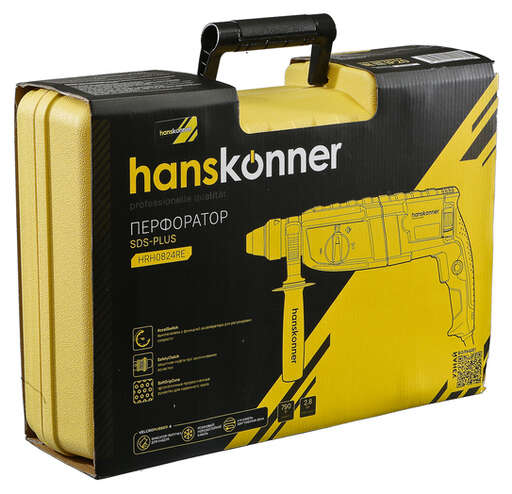 Изображение для Перфоратор Hanskonner HRH0824RE SDS Plus (0.79 кВт)
