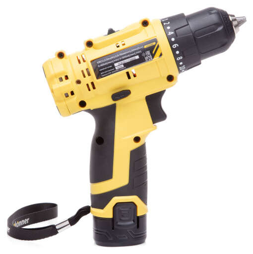 Изображение для Аккумуляторный шуруповерт Hanskonner HCD1230R