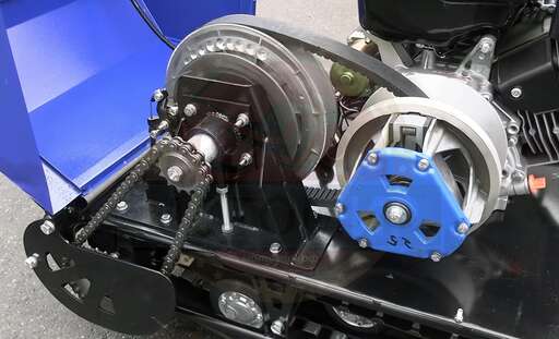 Изображение для Мотобуксировщик Лидер-1-3Т-20АП без лыжного модуля (Lifan 20 лc, электростартер, освещение)