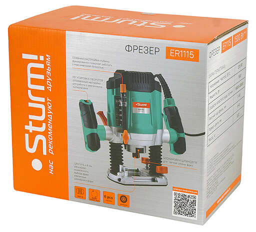Изображение для Фрезер Sturm! ER1115 (1.5 кВт)