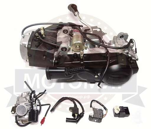 Изображение для Двигатель АТВ 4х такт. 150 см3 157QMJ (GY6-150) моноблок с редуктором в сборе