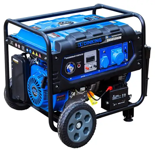 Изображение для Генератор бензиновый Dinking DKA6500EW (6.5 лс, электростартер)