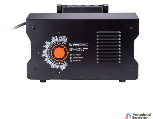 Изображение для Сварочный инверторный аппарат Foxweld UNO MMA 200 SYN (MMA/TIG LIFT, синергетическое управление)