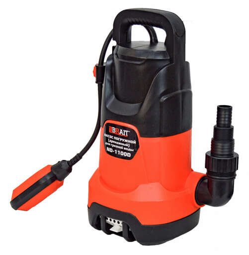 Изображение для Насос дренажный погружной Brait ND-1100D (1100Вт, для грязной воды)