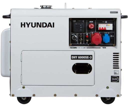 Изображение для Дизельный генератор HYUNDAI DHY 6000SE-3