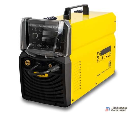 Изображение для Сварочный полуавтомат КЕДР AlphaMIG-200S (MMA, MIG/MAG, Lift TIG, синергетическое управление)