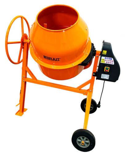 Изображение для Бетоносмеситель BR-260S (1200Вт, 220В/50Гц, допуст.загрузка 160л)