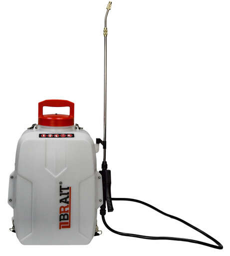 Изображение для Опрыскиватель аккумуляторный Brait BCS20-2PU PRO (20В, 2.0Ач,Li-ion, объем бака 12л,рабочее давление 0,3-0,4мПа)  