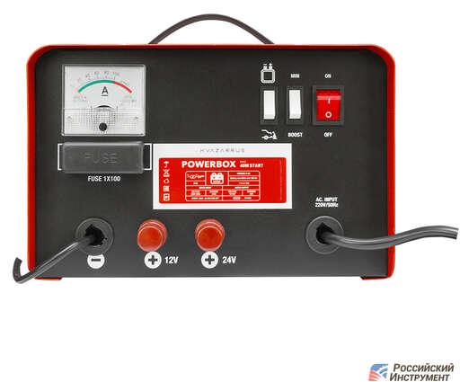 Изображение для Пуско-зарядное устройство Foxweld KVAZARRUS PowerBox 40M START