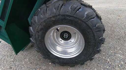 Изображение для Прицеп для квадроцикла ПМ, съемные борта, кузов 1200х1050х327 мм, грузоподъмность 600кг, фаркоп, колеса 8 (Пермь)