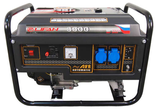 Изображение для Генератор Lifan 3 GF-6 (3.5 кВт, медная обмотка)