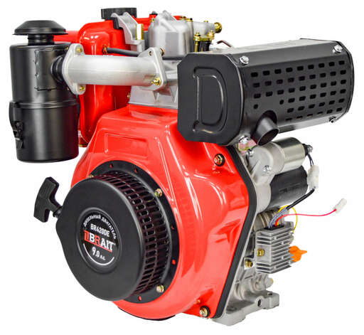 Изображение для Двигатель дизельный Brait BR420DE  (9 лс, электростартер, 25 мм)