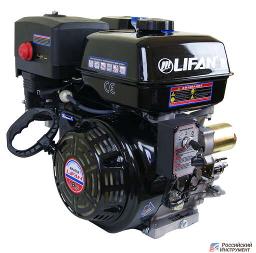 Изображение для Двигатель Lifan NP460E-R 18A (18.5 лс, электростартер, автоматическое сцепление, катушка освещения 18А)