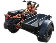 Изображение для Мотоцикл СКАУТ-2F-PLUS-8Е, с боковым прицепом, с корытом (КОМПЛЕКТ)