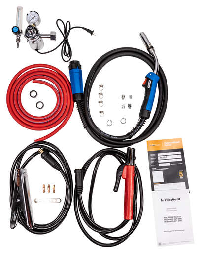 Изображение для Сварочный полуавтомат Foxweld INVERMIG 351 SYN (трехфазный, MMA/MIG-MAG/TIG LIFT)