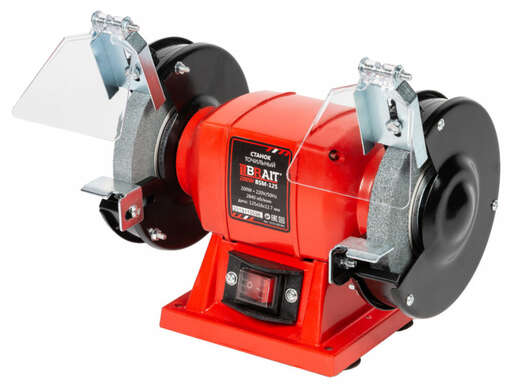 Изображение для Станок точильный  Brait BSM-125 (200Вт, 125х16х12,7, 2840 об/мин)