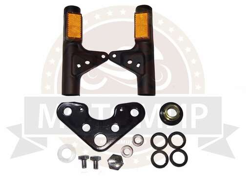 Изображение для Вилка телескопическая передняя  COLT в сборе (барабанный тормоз)