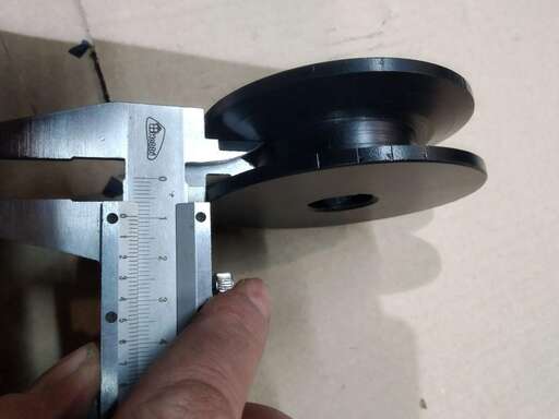 Изображение для Ведущий шкив и натяжной ролик для дровокола СДК-1