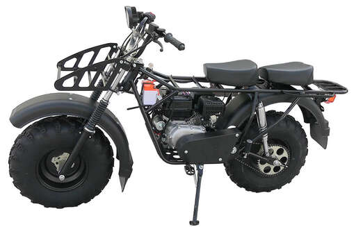 Изображение для Мотоцикл внедорожный СКАУТ-2F PLUS-8Е+ (8 лс, электро и кикстартер, фара, мотоциклетная вилка, задняя подвеска, двухместное седло, два тормоза)