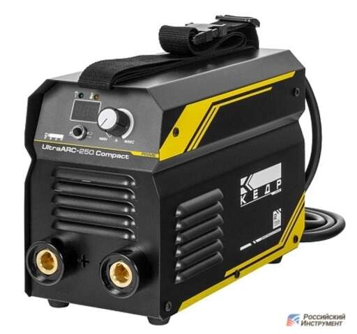 Изображение для Сварочный инверторный аппарат КЕДР UltraARC-250 Compact (MMA, Lift TIG, промо-набор)