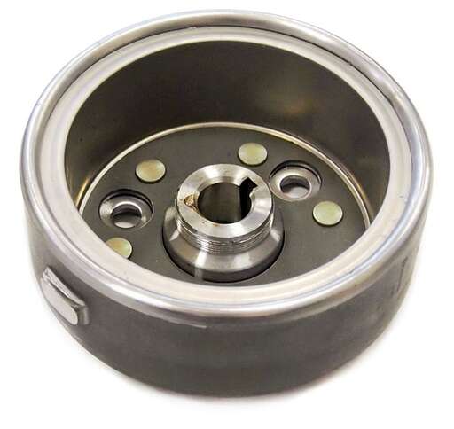 Изображение для Маховик зажигания Альфа "Zodiak" 1Р39 (под 6 катушек) №1 (узкий) (ПО ЦЕНТРУ)