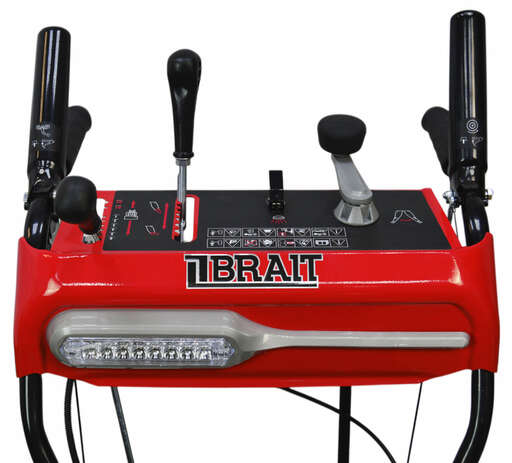 Изображение для Снегоочиститель бензиновый Brait BR-7061ELTK (7 лс, электростартер, гусеница)