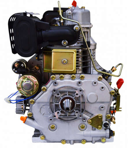 Изображение для Двигатель дизельный Brait BR530DEC (13 лс, электростартер, вал под конус для генератора) 