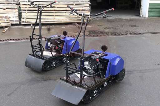 Изображение для Мотобуксировщик компактный Лидер-Сигма-1К (Lifan 8 лс, фара, вариатор Форвард)